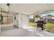 Covered patio area with a grill and storage shed, perfect for outdoor entertaining at 432 Crosby Ct, Sarasota, FL 34237