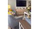 Inviting living space showcasing modern furniture, elegant decor, and a comfortable ambiance at 4510 El Conquistador Pkwy # 105, Bradenton, FL 34210