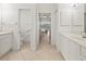 This bathroom features a walk-in shower and separate toilet room at 4613 Sweetmeadow Cir, Sarasota, FL 34238
