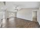 Expansive living room with vaulted ceilings, vinyl floors, and ample natural light at 5642 29Th Street E Cir, Bradenton, FL 34203