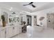Spacious bathroom featuring a vanity, soaking tub and access to a private courtyard at 7011 Belmont Ct, Lakewood Ranch, FL 34202