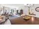 Spacious living and dining area with modern decor, neutral color palette, and plenty of natural light at 7218 Cloister Dr # 7218, Sarasota, FL 34231