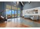 Stylish community lounge area with modern decor, comfortable seating, and bright natural light at 8107 Slipway Dr, Sarasota, FL 34240