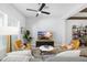 Inviting living room with stylish furnishings, modern decor, and lots of sunlight at 845 Burlington N Ave, St Petersburg, FL 33701
