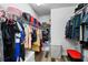 Walk-in closet with an abundant of storage and wooden floors at 845 Burlington N Ave, St Petersburg, FL 33701