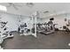 Well-equipped fitness center offers a variety of machines for a complete workout at 517 Tampico Dr, North Port, FL 34287
