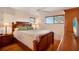 Cozy bedroom featuring a comfortable bed with plush pillows and a relaxing ambiance at 517 Tampico Dr, North Port, FL 34287