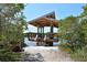 Charming gazebo by the water with beach access at 5230 Landings Blvd # 101, Sarasota, FL 34231