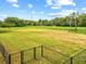 Large fenced dog park with plenty of room to run and play in a pet friendly community at 5354 Myrtle Wood # 50, Sarasota, FL 34235