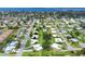 Expansive aerial view of the neighborhood, highlighting residential properties and nearby waterfront at 7114 11Th W Ave, Bradenton, FL 34209