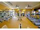 Well-equipped gym with modern cardio and weightlifting machines at 7803 Grand Estuary Trl # 205, Bradenton, FL 34212