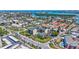 Expansive aerial view of the community, highlighting its ideal location near the bay and offering picturesque surroundings at 845 Benjamin Franklin Dr # 106, Sarasota, FL 34236