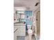 Bright bathroom with modern fixtures, a combined shower and tub, and stylish decor at 845 Benjamin Franklin Dr # 106, Sarasota, FL 34236