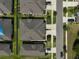Overhead view displays the layout of a neighborhood with neatly arranged homes and streets at 8553 Whispering St, Sarasota, FL 34240