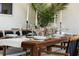 An elegantly decorated dining table is set for a special occasion with refined place settings at 9265 Blind Pass Rd, Sarasota, FL 34242