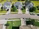 An aerial view shows the house and its location relative to the neighborhood at 10934 79Th E St, Parrish, FL 34219