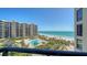 Stunning ocean view with beautiful beachfront, pool, and manicured grounds at 1241 Gulf Of Mexico Dr # 603, Longboat Key, FL 34228