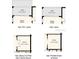 Floorplan options showcase the opportunity for customization with extended lanais and optional studies at 16114 Ivy Ridge Ct, Port Charlotte, FL 33953