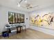 This versatile office space features a bright window and inspiring artistic accents at 1711 Pelican Cove Rd # 443, Sarasota, FL 34231