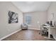 Functional office area with desk, chair, and hardwood floors, ideal for remote work at 2819 Conch Hollow Dr, Brandon, FL 33511