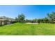Beautifully maintained green space with seating, creating a welcoming outdoor area within the community at 3684 Fescue Ln, Sarasota, FL 34232