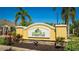 Entrance sign to the Enclave at Forest Lakes neighborhood at 3684 Fescue Ln, Sarasota, FL 34232