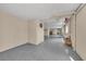 Unfinished basement area with epoxy flooring, ready for your personalization and design ideas at 416 Casey Key Rd, Nokomis, FL 34275