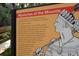 Informative Mysteries of the Mounds sign with historical context, showcasing ancient Amerindian heritage and archaeological significance at 4517 Pinfish Ln, Palmetto, FL 34221