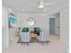 Bright and airy living room featuring modern decor and comfortable seating at 811 Jacaranda Rd, Anna Maria, FL 34216