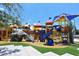 Vibrant and fun playground area with slides and other play equipment for children to enjoy at 835 S Osprey Ave # 310, Sarasota, FL 34236