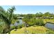 Beautiful water view featuring lush greenery and waterfront scenery from a high vantage point at 835 S Osprey Ave # 310, Sarasota, FL 34236