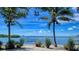 Picturesque waterfront view with palm trees, blue skies and serene waters at 835 S Osprey Ave # 310, Sarasota, FL 34236