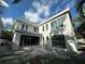 Modern home under construction, revealing its architectural design and open outdoor space at 1423 S Shade Ave, Sarasota, FL 34239