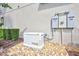 Home generator ensures reliable power, complemented by a well-maintained exterior and lush landscaping for added peace of mind at 17003 2Nd E Ave, Bradenton, FL 34212
