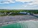 A view of the beachside Venice Fishing Pier, beach, and ocean at 22324 Wexford Blvd, Venice, FL 34293