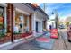 Art gallery exterior with red brick and art displayed near the front entrance at 2350 Novus St, Sarasota, FL 34237