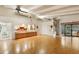 Bright activity room with hardwood floors, ample counter space, and plenty of natural light at 3620 Ironwood Cir # 506-O, Bradenton, FL 34209