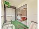 Balcony view of the bedroom featuring ceiling fan and a comfortable space with natural light at 3690 Pinecrest St # 124, Sarasota, FL 34232
