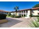 Beautiful courtyard with fountain and lush landscaping at this lovely residential community at 3690 Pinecrest St # 124, Sarasota, FL 34232