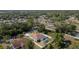 Picture of a house with a pool and fenced backyard in a neighborhood with mature landscaping and trees at 3736 Fontainebleau St, North Port, FL 34287