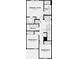 Upstairs floor plan with primary suite, two bedrooms, two baths, and laundry room at 5897 Biscotti St, Nokomis, FL 34275