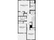 Upstairs floorplan showcases the primary suite, two bedrooms, and two bathrooms at 5905 Biscotti St, Nokomis, FL 34275