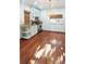 Open kitchen area with stainless steel appliances, and granite countertops at 624 19Th W St, Bradenton, FL 34205