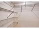 Walk-in closet offers wire shelving system to maximize space at 6240 7Th W Ave # 6240, Bradenton, FL 34209