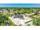 Charming home boasts a well-maintained yard with beautiful landscaping, enhancing its curb appeal at 6628 Keystone Dr, Sarasota, FL 34231