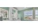 Bathroom with double vanity, quartz countertops, light-up mirrors, and shutters at 7538 Camden Harbour Dr, Bradenton, FL 34212