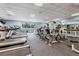 Spacious gym with various cardio and weight-training equipment for residents at 7538 Camden Harbour Dr, Bradenton, FL 34212