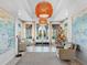 Elegant lobby featuring modern lighting, stylish seating, and refined decor creating a welcoming ambiance at 17114 Verona Pl, Lakewood Ranch, FL 34202