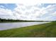 Picturesque lake view from community, providing a tranquil and serene environment at 17118 Vardon Ter # 307, Bradenton, FL 34211