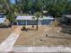 Aerial view of a charming home with driveway at 1823 8Th E Ave, Bradenton, FL 34208
